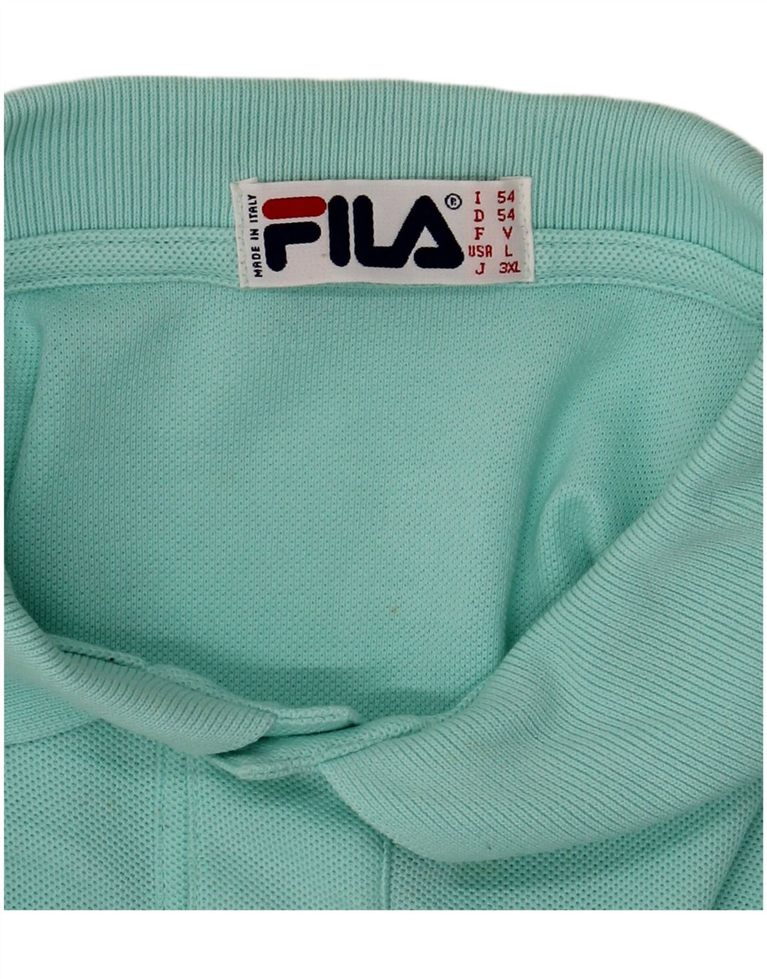 Polo Uomo FILA IT 54 XL Turchese