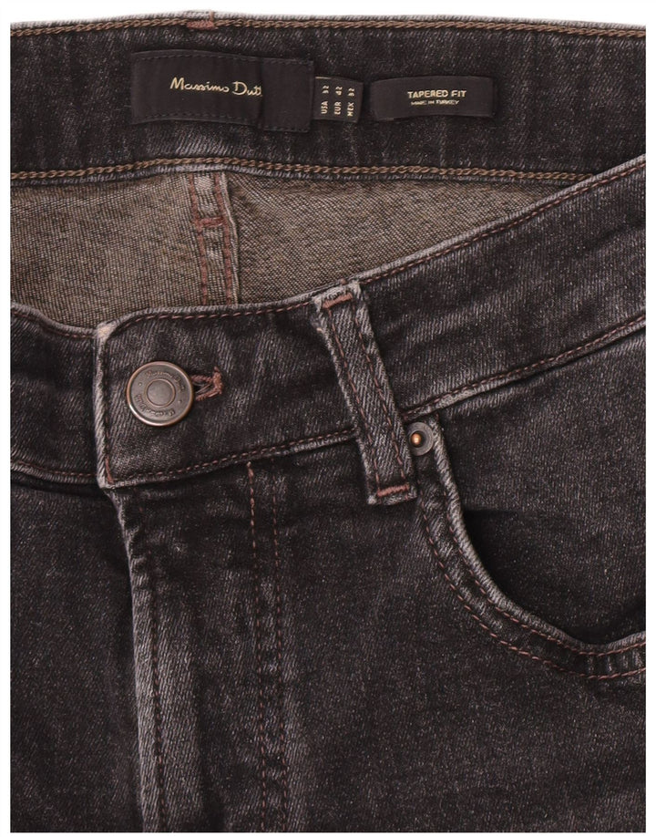 Jeans affusolati da uomo Massimo Dutti EU 42 Large W32 L29 Grigio
