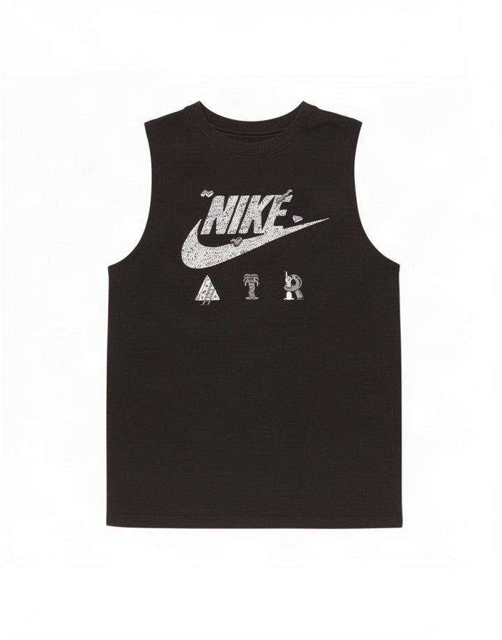 Canotta grafica Nike da uomo XS nera