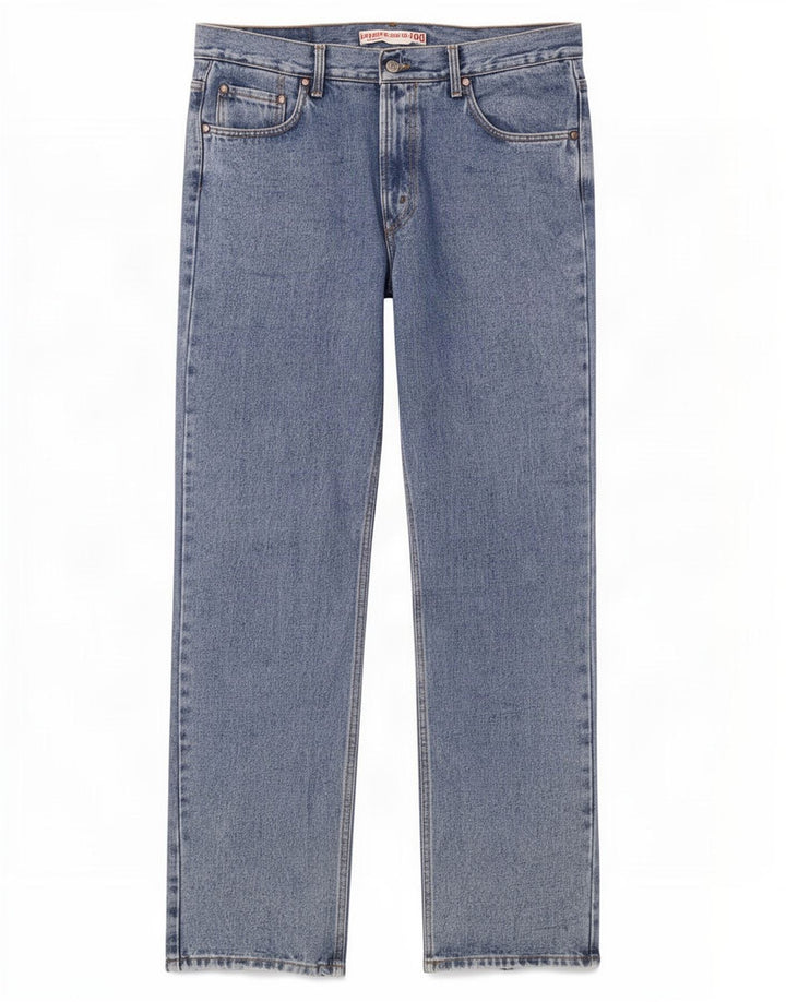 Jeans dritti regolari da uomo Carrera 700 W38 L34 cotone blu