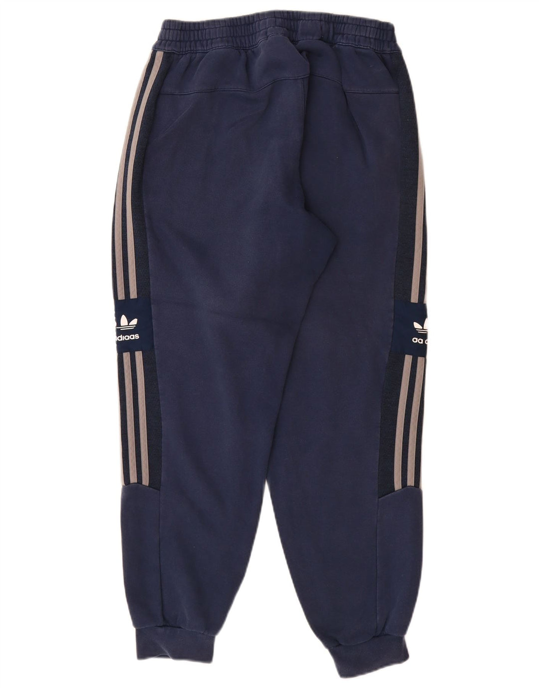 Pantaloni da tuta da uomo Adidas Joggers medi in cotone blu navy