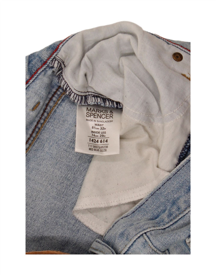 Jeans larghi da uomo Marks & Spencer W32 L26 cotone blu