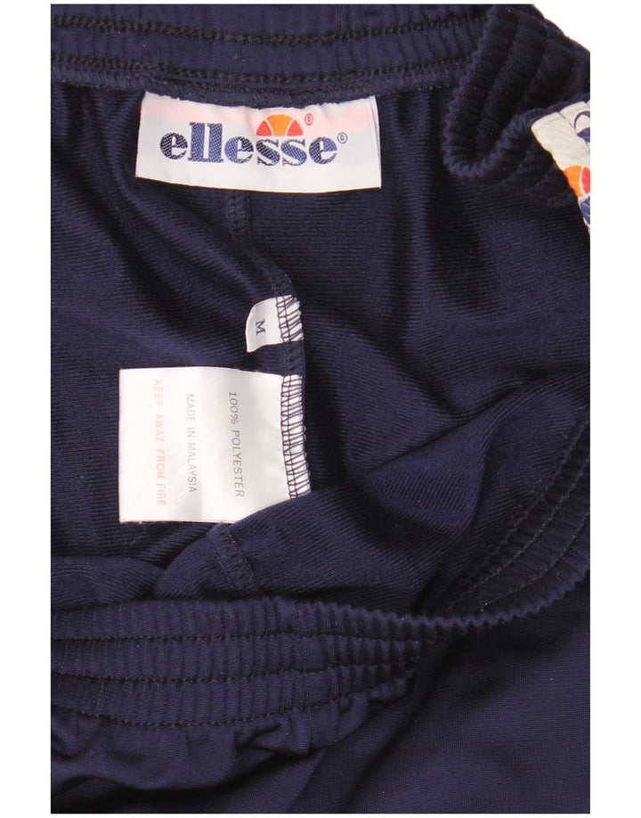 Pantaloni da tuta con grafica da donna Ellesse UK 14 Poliestere medio blu navy