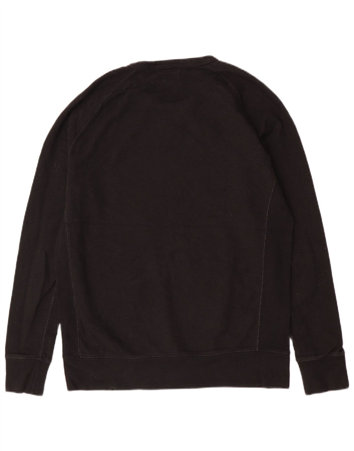 Levi's Uomo Felpa Maglione Grande Cotone Nero