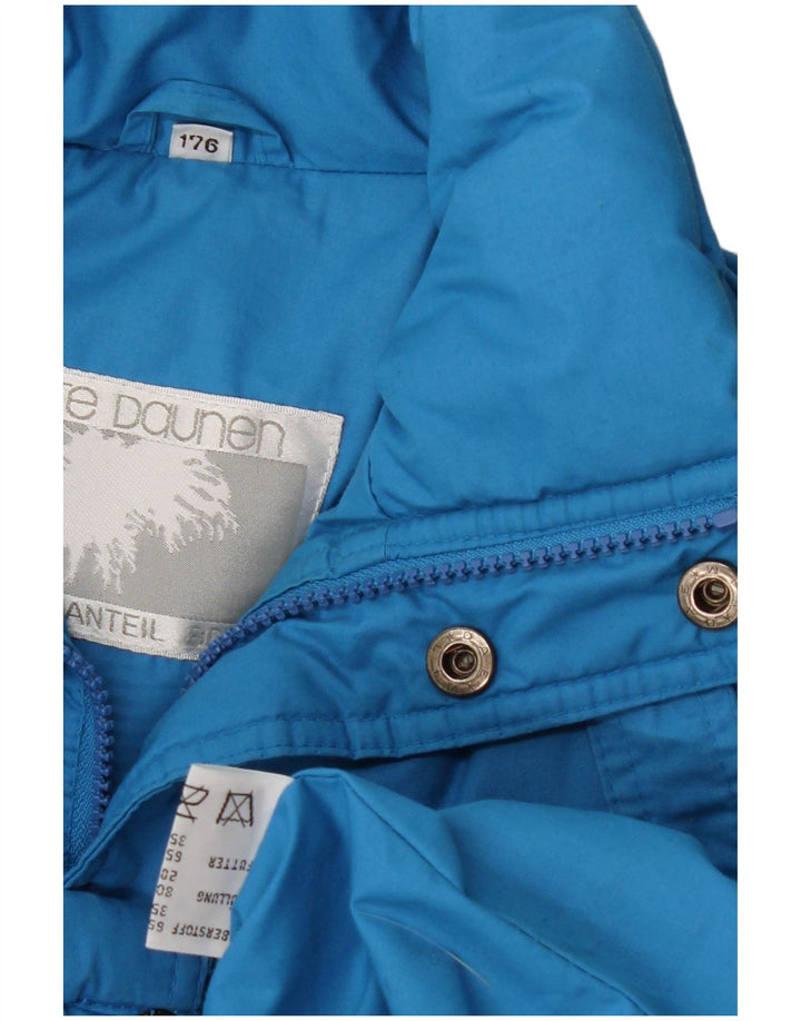Giubbotto Imbottito Ragazzo VINTAGE 15-16 Anni Blu Poliestere