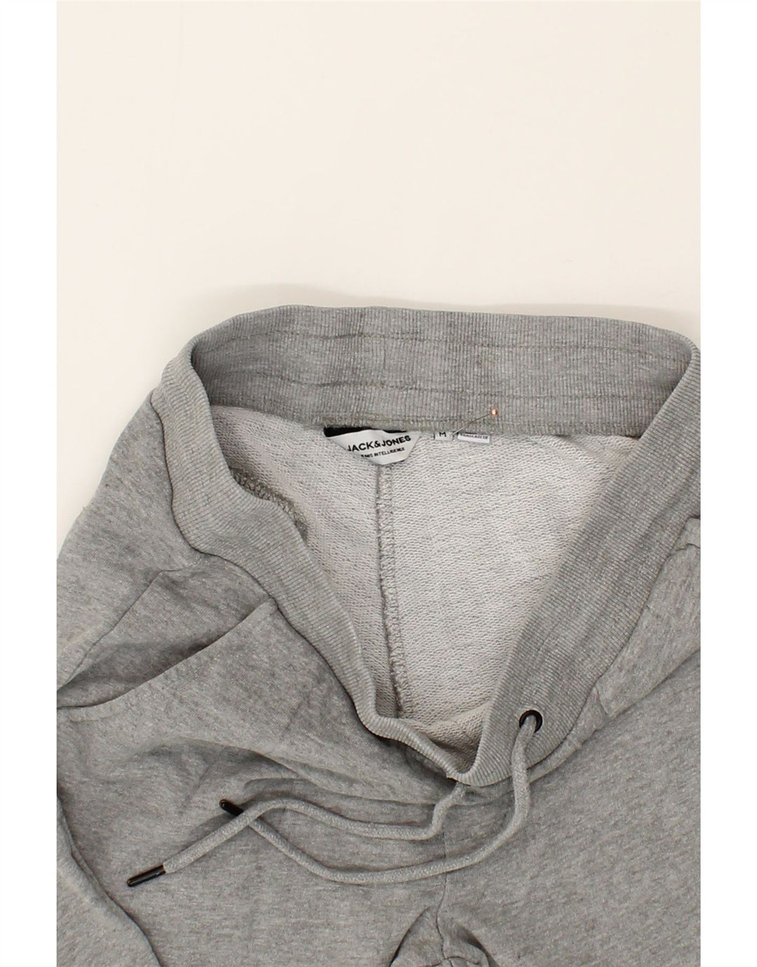 JACK & JONES Mens Tracksuit Trousers Joggers Medium  Grey Cotton Vintage Jack & Jones and Second-Hand Jack & Jones from Messina Hembry 