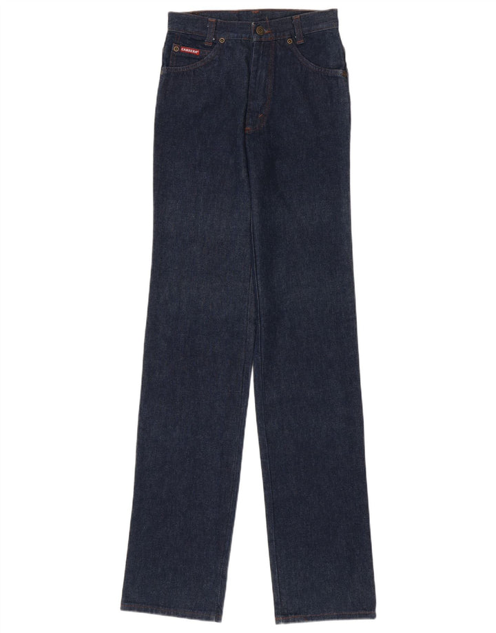 Jeans dritti da donna Carrera W26 L35 cotone blu navy