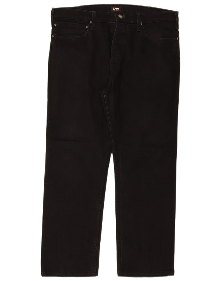 Jeans dritti Macky da uomo LEE W36 L27 cotone nero