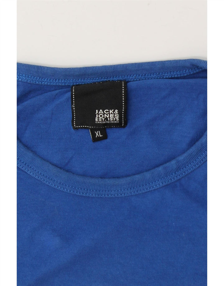JACK & JONES T-shirt grafica da uomo XL Blu