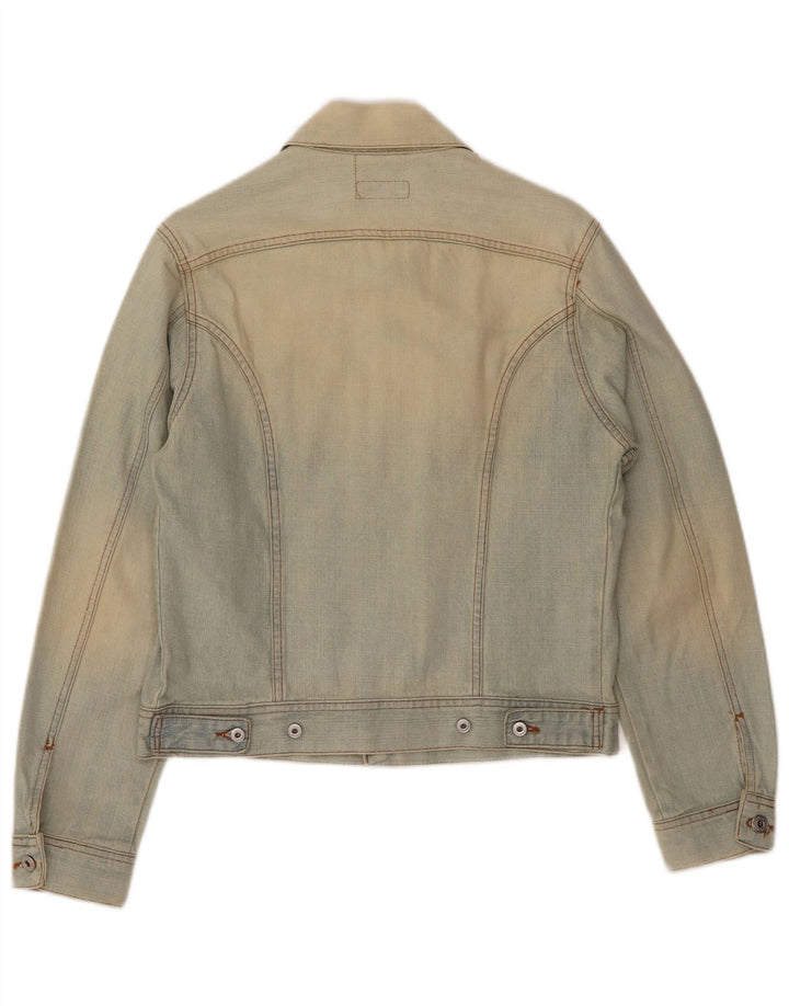 Giacca in denim da donna General Company UK 10 piccola blu