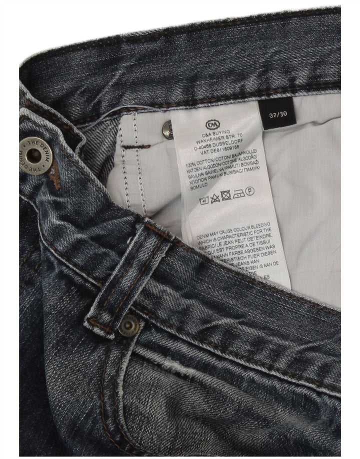 Jeans dritti da uomo C&A W37 L30 cotone blu