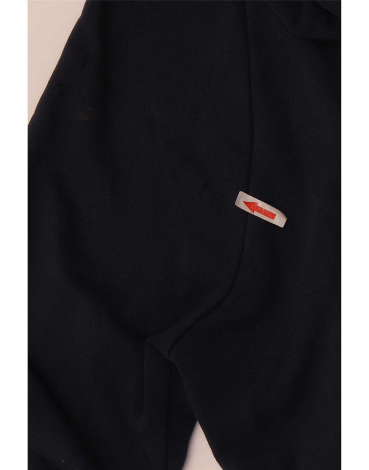 Felpa con cappuccio e zip Nike da uomo, piccola, in cotone blu navy