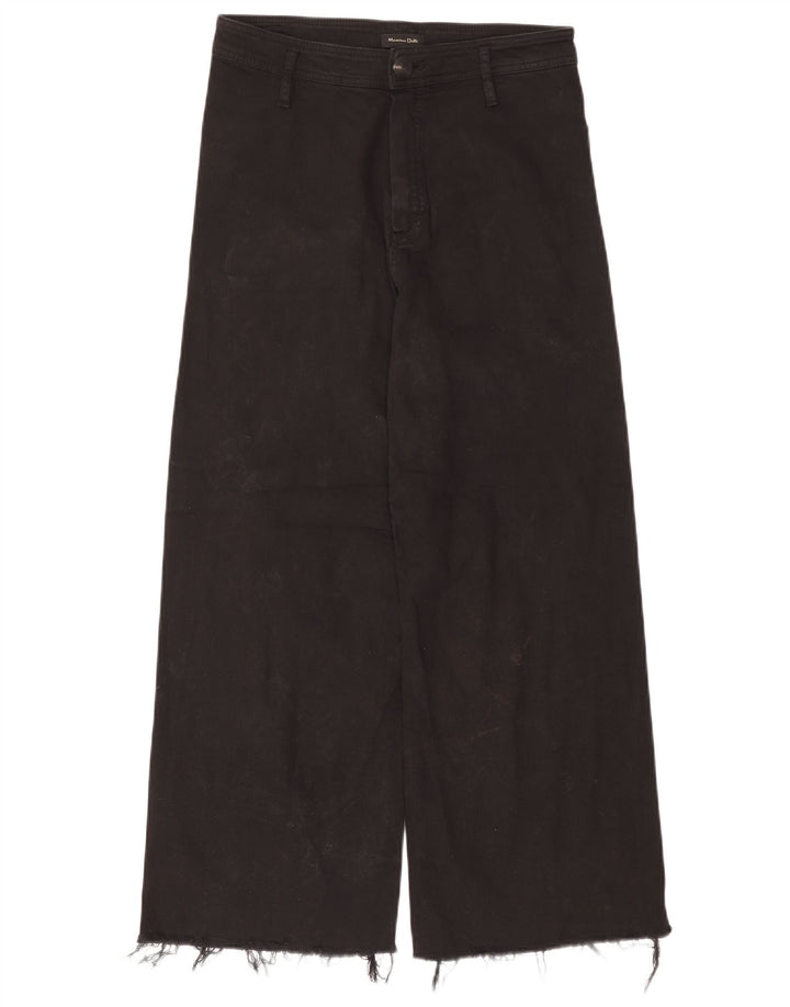 Pantaloni casual da donna Massimo Dutti EU 40 Medium W30 L27 Cotone nero