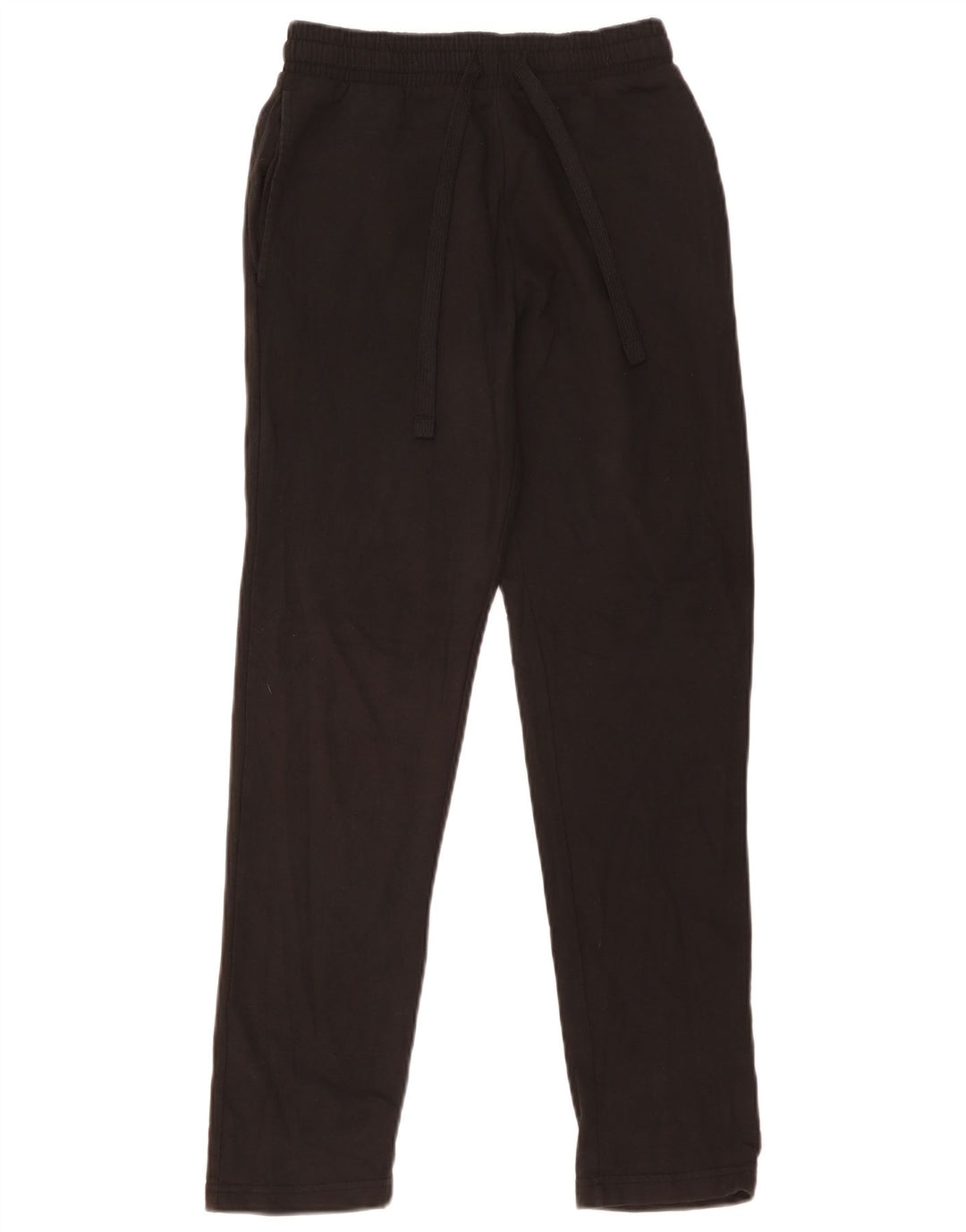 Pantaloni da tuta regolari da donna Marks & Spencer UK 8 piccoli in cotone nero