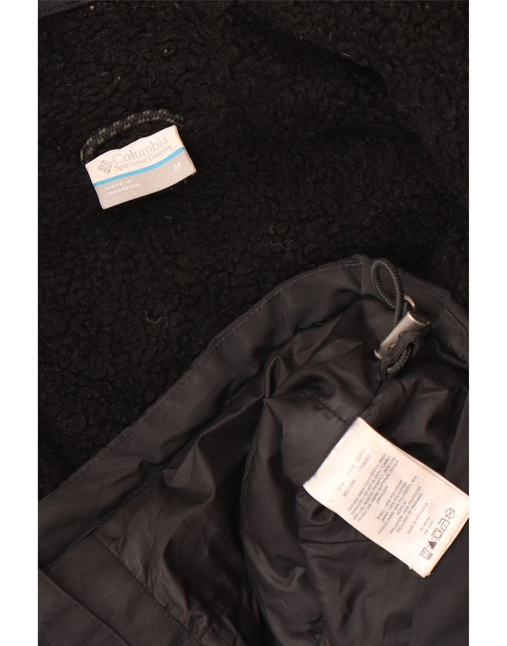 Giacca utility con cappuccio da uomo Columbia UK 38 poliestere nero medio