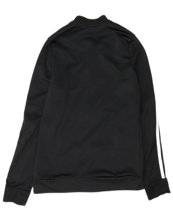 Giacca Top della tuta da ragazzo Adidas 13-14 anni in poliestere nero