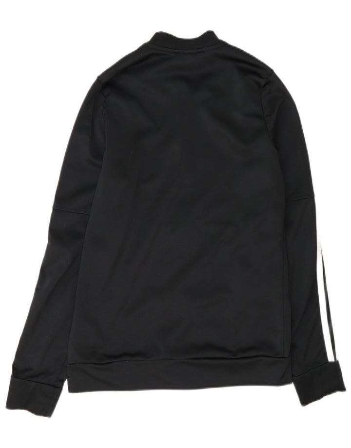 Giacca Top della tuta da ragazzo Adidas 13-14 anni in poliestere nero