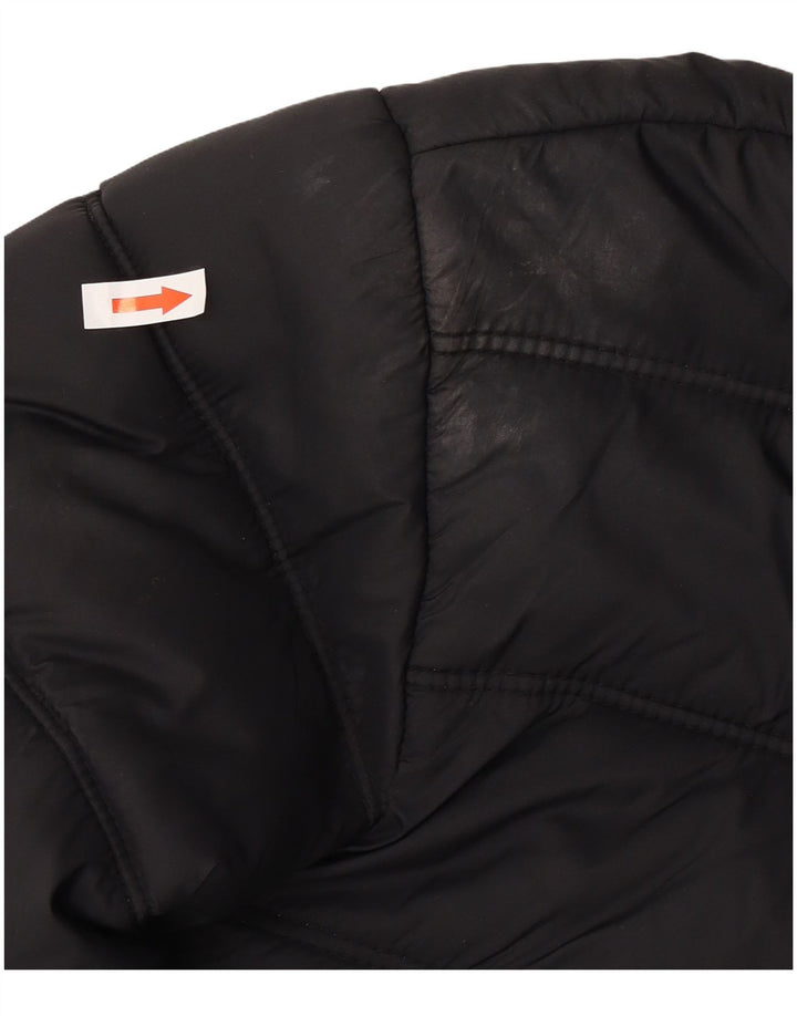 Piumino Brugi Uomo con Cappuccio IT 52 XL Nero Poliammide