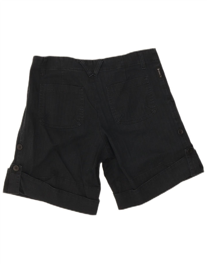 Pantaloncini chino da donna Armani EU 40 medi W27 cotone gessato nero