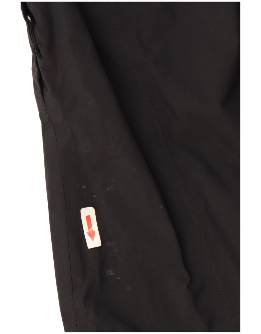 Giacca antipioggia con cappuccio da donna The North Face UK 10 Small Nylon nero