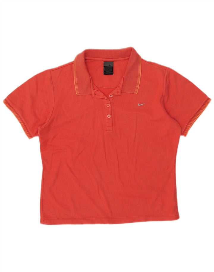 Polo Nike Donna UK 10/12 Rossa Media