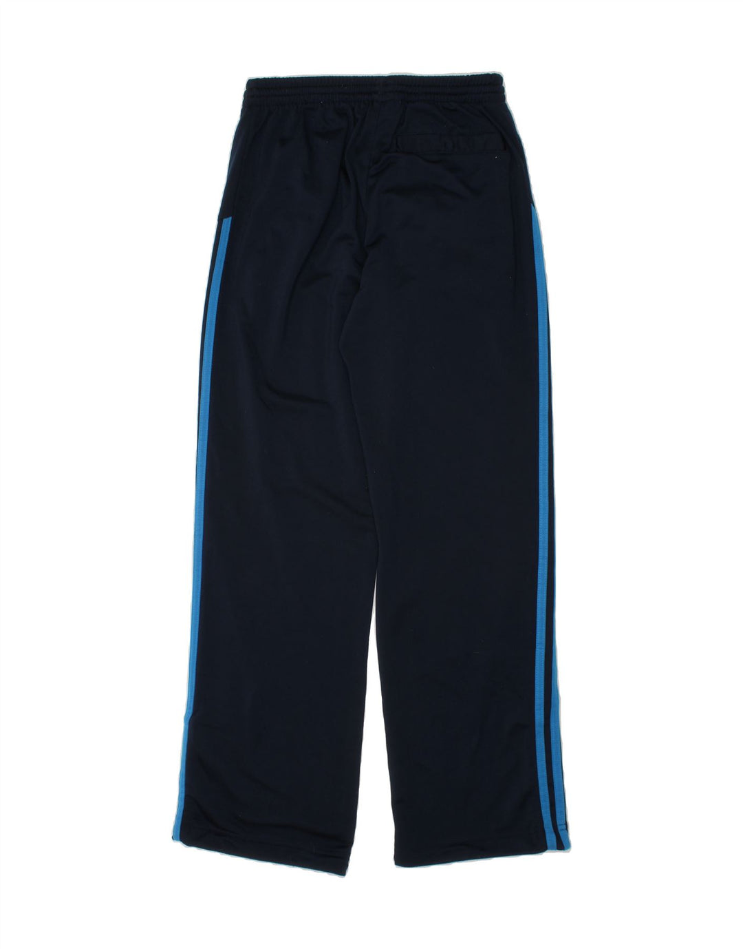 ADIDAS Boys Tracksuit Trousers 11-12 Years Navy Blue Polyester Vintage Adidas and Second-Hand Adidas from Messina Hembry 