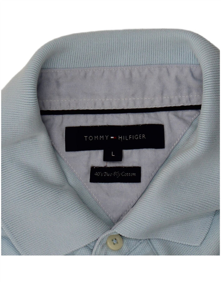 Polo da uomo Tommy Hilfiger grande blu