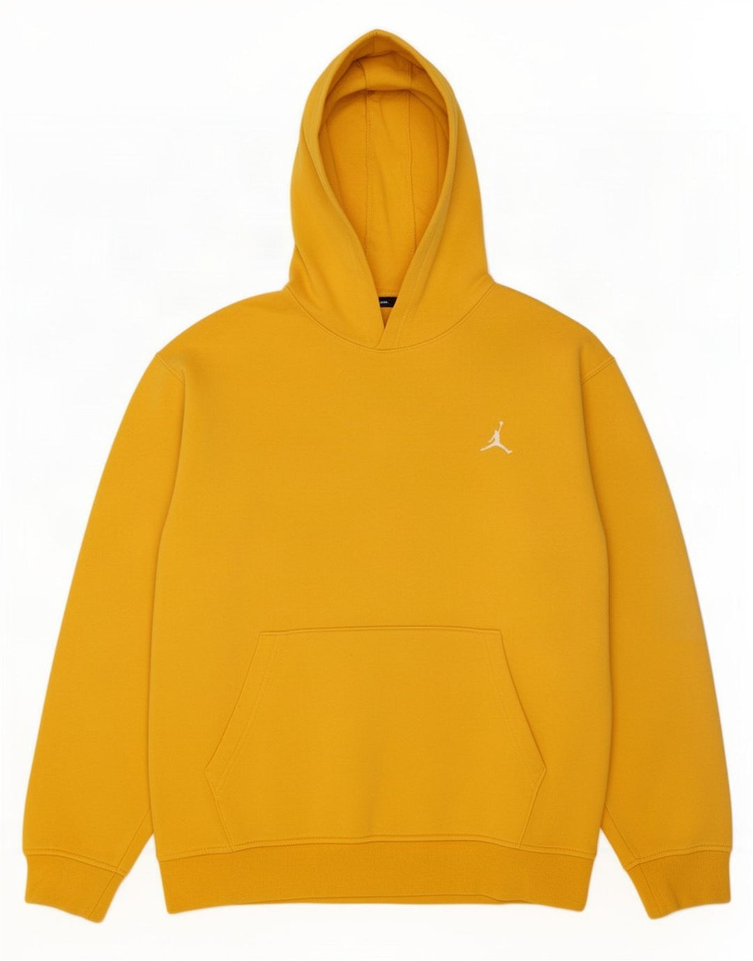Felpa con cappuccio da uomo Jordan in cotone giallo medio