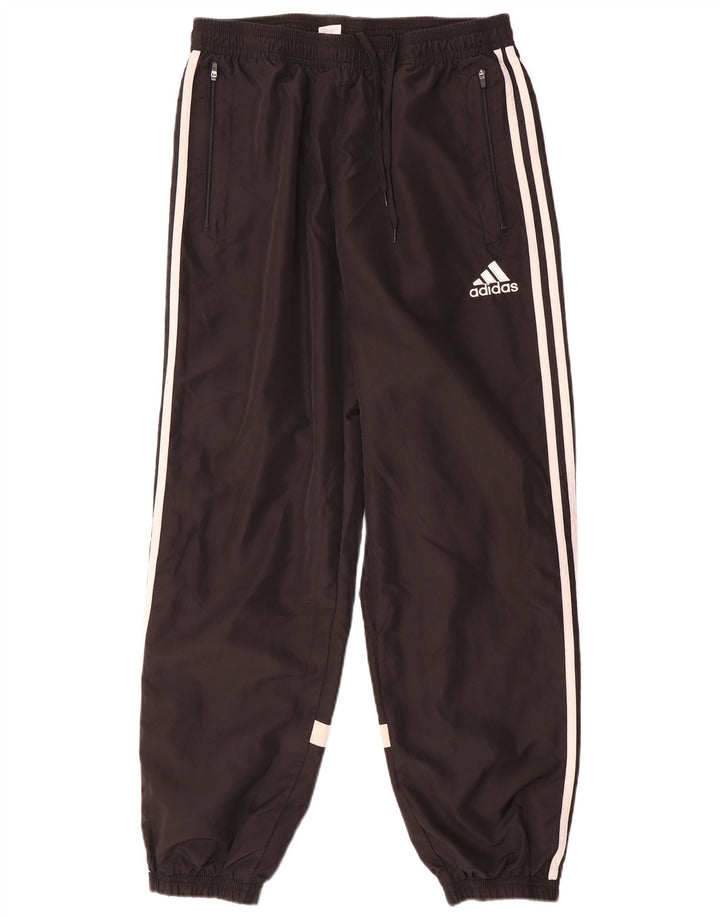 Pantaloni da tuta da uomo Adidas Joggers grandi neri in poliestere