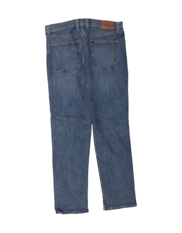 L.L.BEAN Mens Straight Jeans W34 L32 Blue Cotton