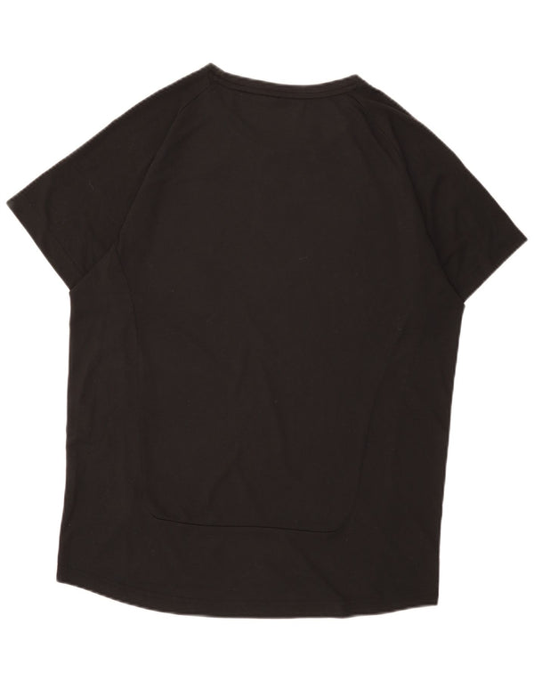 T-shirt da uomo Puma Top Large nera in poliestere