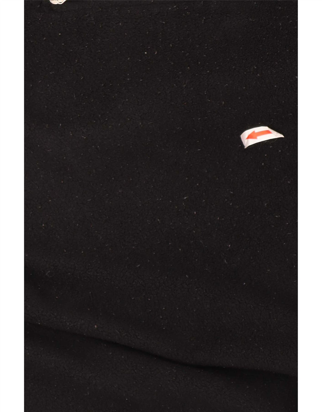 Maglione in pile da uomo North Sails con zip e collo XL in poliestere color block nero