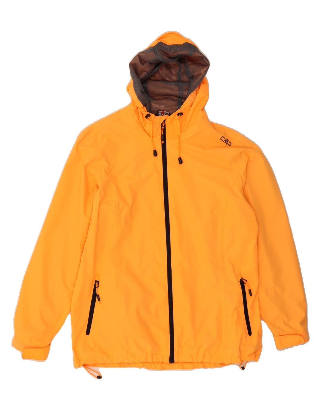 CMP Womens Hooded Rain Jacket UK 18 XL Yellow Polyester Vintage CMP and Second-Hand CMP from Messina Hembry 