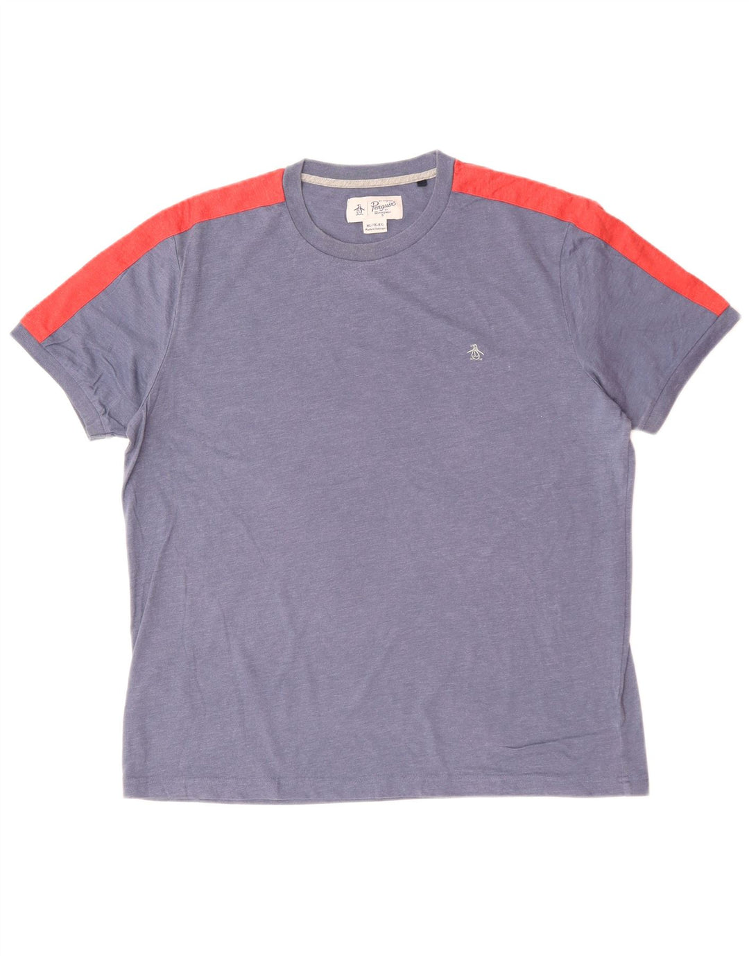 PINGUIN Maglietta da uomo Top XL Blu Colourblock