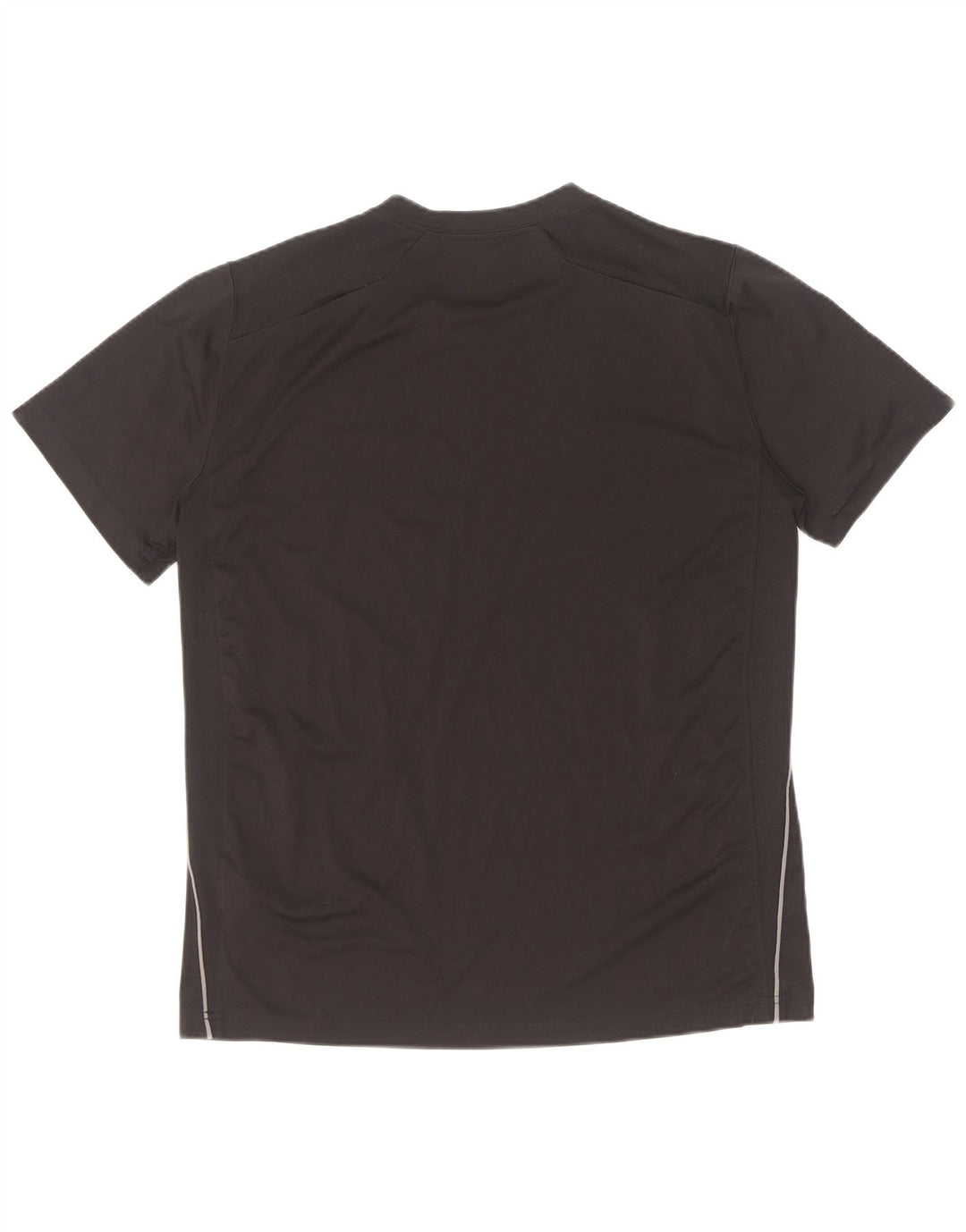 T-shirt Nike Dri Fit da uomo, grande, in poliestere nero