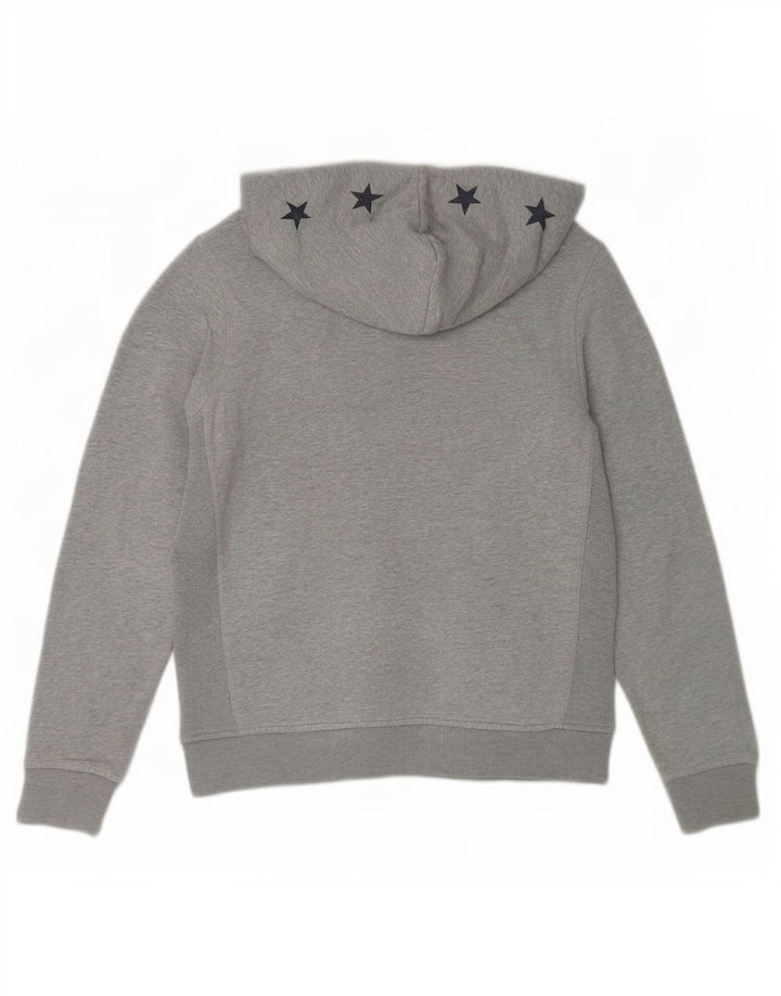 Felpa con cappuccio grafica da donna Converse UK 14 Grigio medio