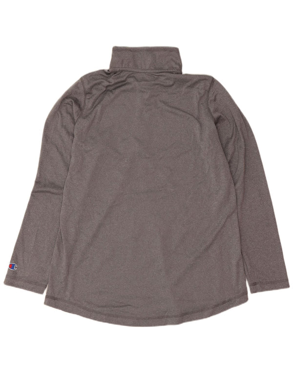 Top grafico da donna a maniche lunghe Champion UK 14 Large Grey Flecked Sports