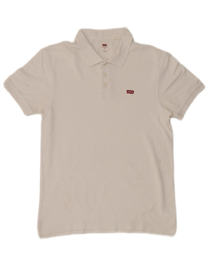 Polo Levi's Standard da uomo piccola bianca