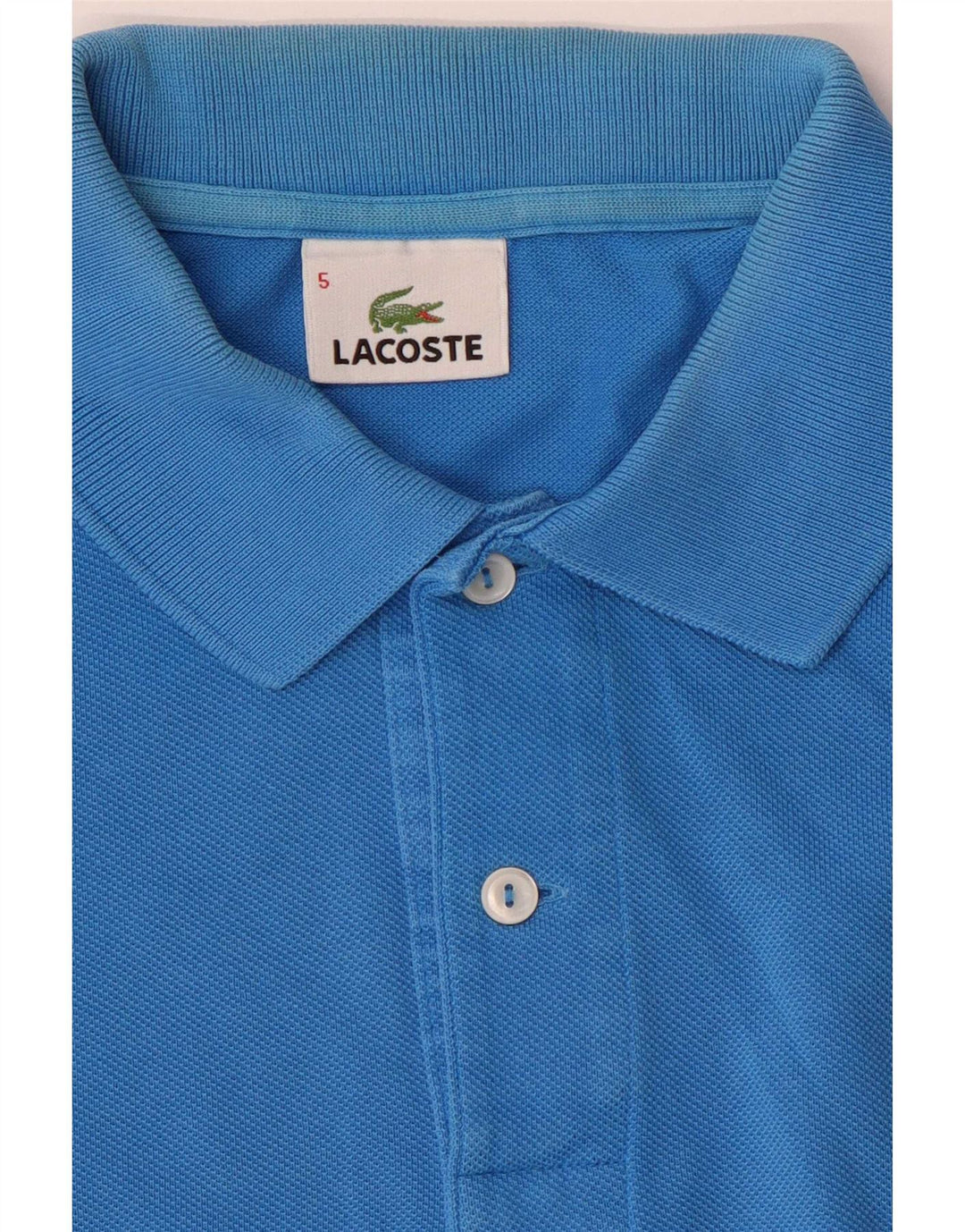 Polo da uomo Lacoste taglia 5 grande blu