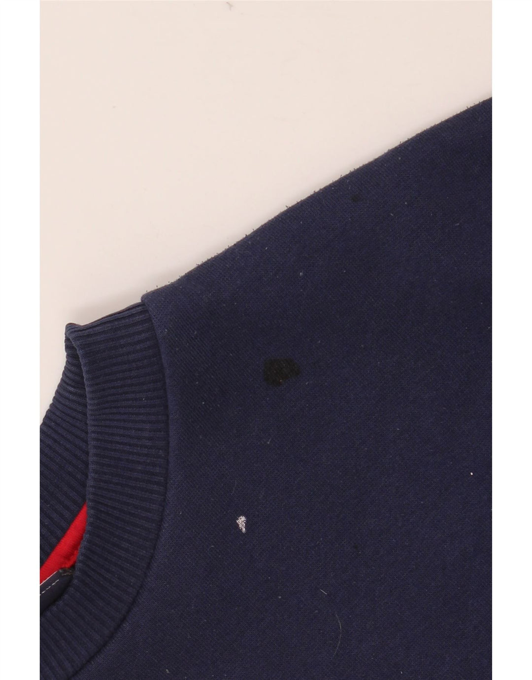 UMBRO Felpa con grafica da donna Maglione UK 14 Medio Blu Navy Poliestere