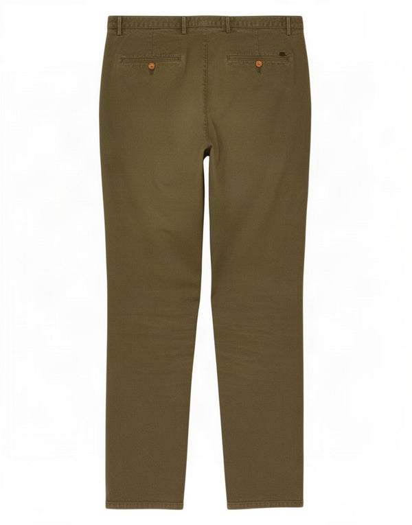 Pantaloni chino slim fit da uomo Massimo Dutti EU 46 XL W36 L33 Cachi