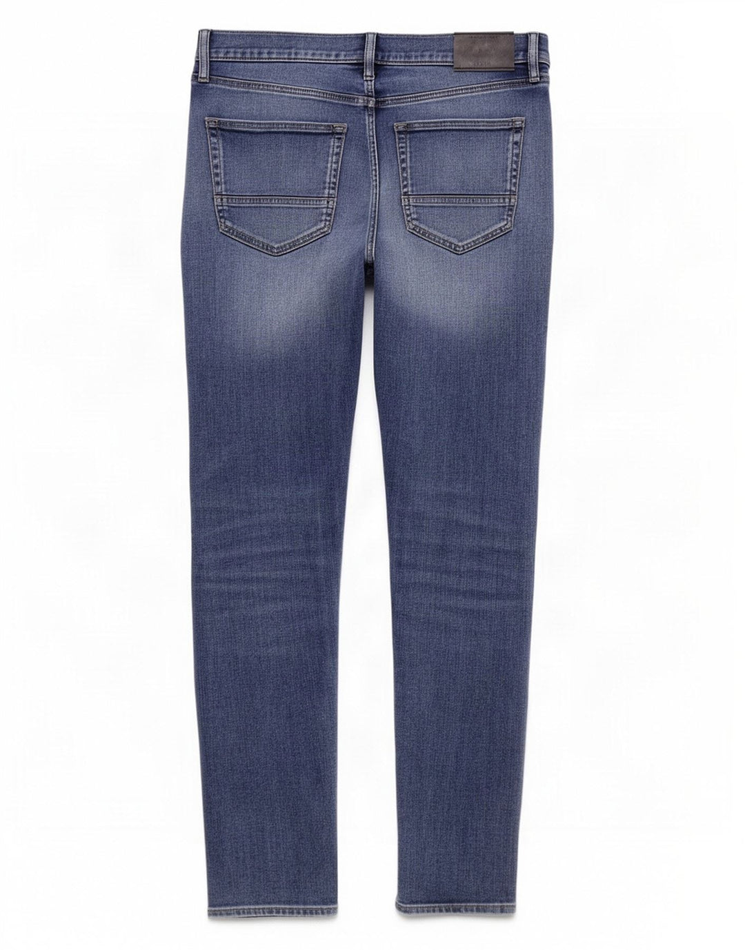 Jeans slim da uomo Marks & Spencer W34 L33 cotone blu