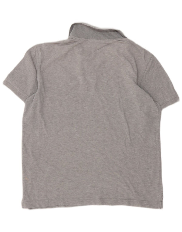 Polo Benetton Uomo Grigio Medio Flecked