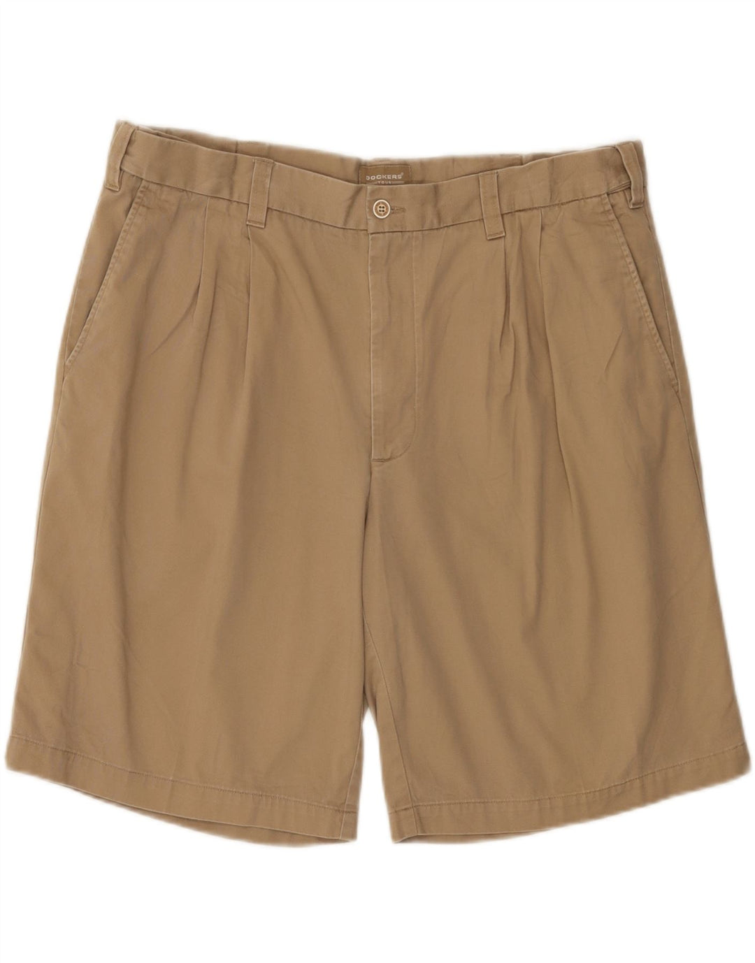 Pantaloncini chino da uomo Dockers W38 XL in cotone beige