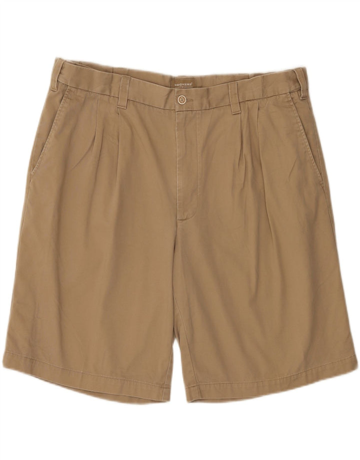 Pantaloncini chino da uomo Dockers W38 XL in cotone beige