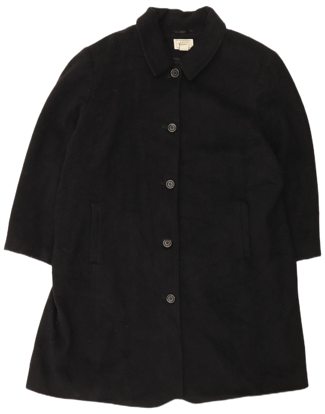 Cappotto da donna L.L.Bean UK 20 2XL Lana nera