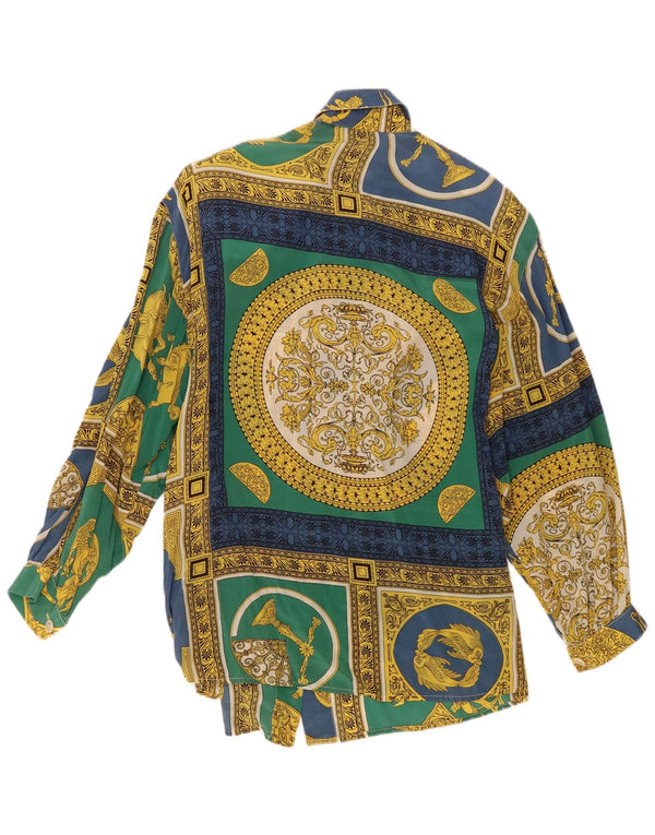 Gabri elle La Camicia Camicia da donna Camicetta UK 18 XL Multicolore