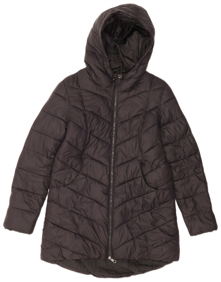 Cappotto imbottito con cappuccio da donna Guess UK 16 Large Nero in poliammide