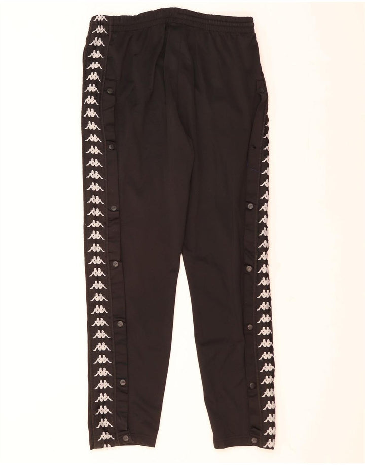 Pantaloni da tuta con grafica Kappa da uomo XL poliestere nero