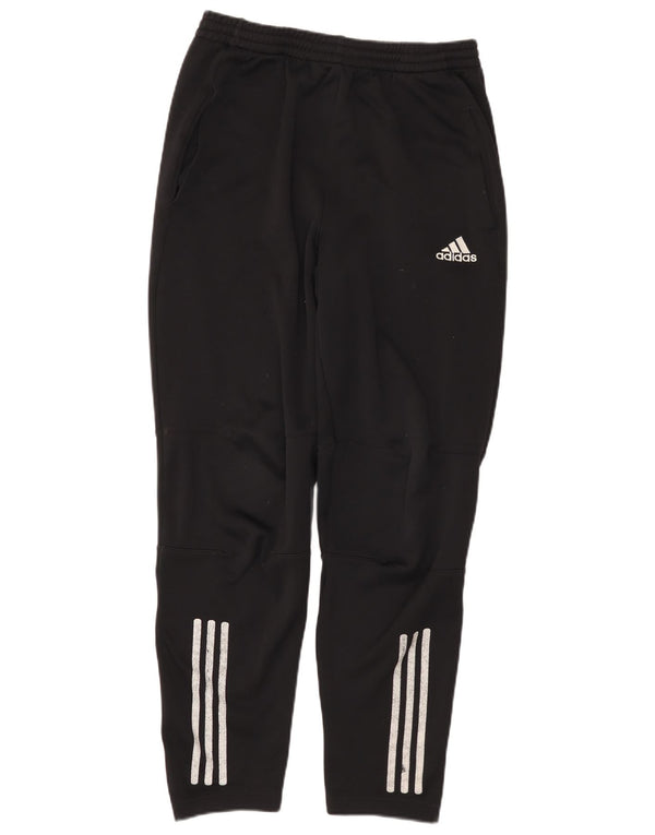 Pantaloni da tuta da uomo ADIDAS UK 42/44 Large Nero Poliestere